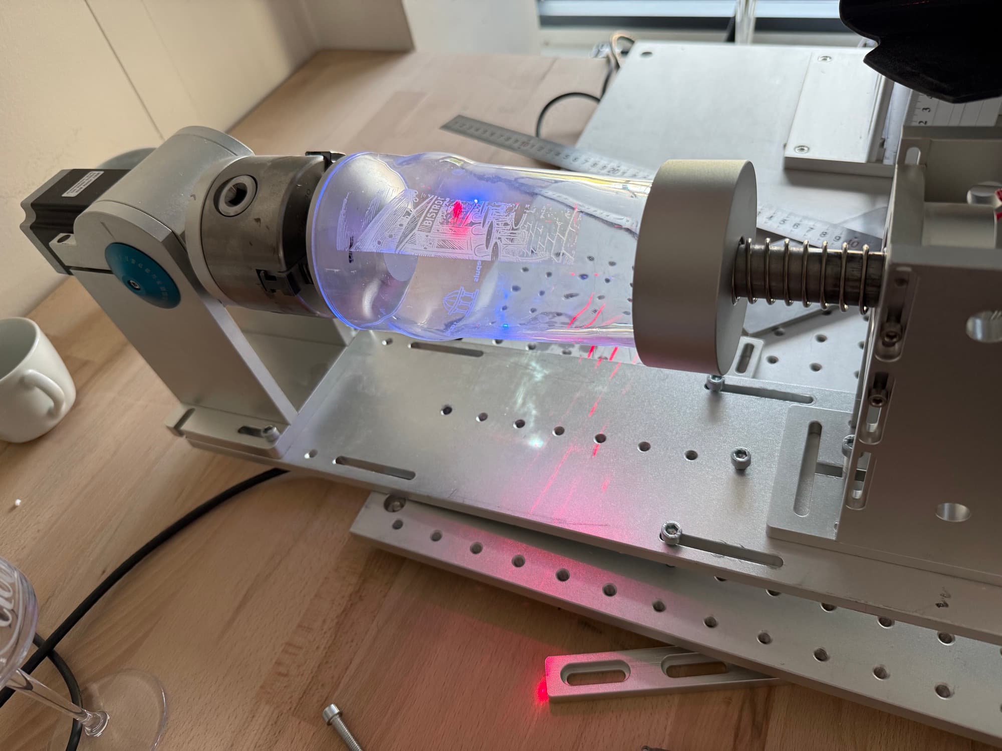 Gravure laser sur création personnalisée